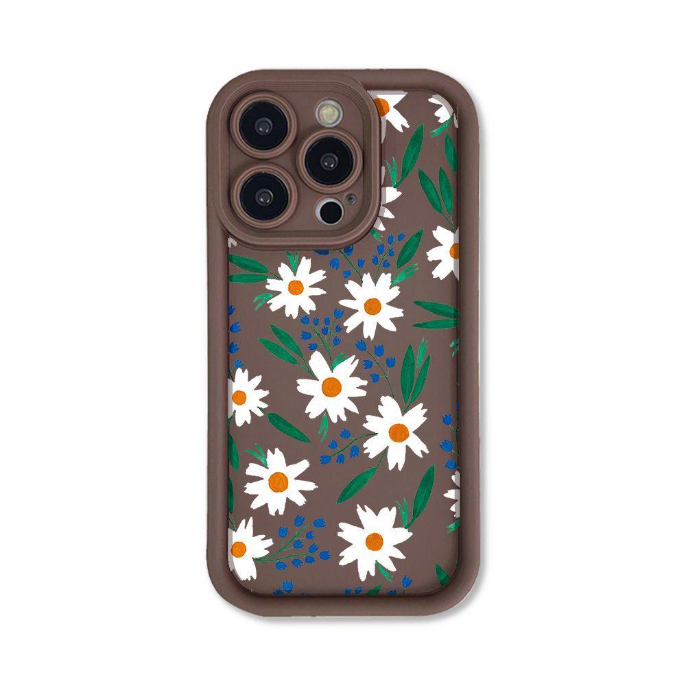 White Flower for iPhone17ProMax Phone Case 14 Apple 13 Matte 12/15 Premium 11 Soft Case