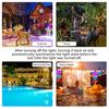 RGB Floodlight Smart APP Voice Control TUYA RGB CW 3000-6500K 30W 50W 100W AC 220V Outdoor Lighting Spotlight for Garden Party