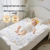 Große wasserdichte atmungsaktive Bettauflagen: Waschbare Baby-/Kinder-Übernacht-Windelunterlagen & Menstruations-Matratzenschoner