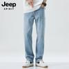 JEEP SPIRIT Men's Loose Fit Cool-Feel Straight Jeans