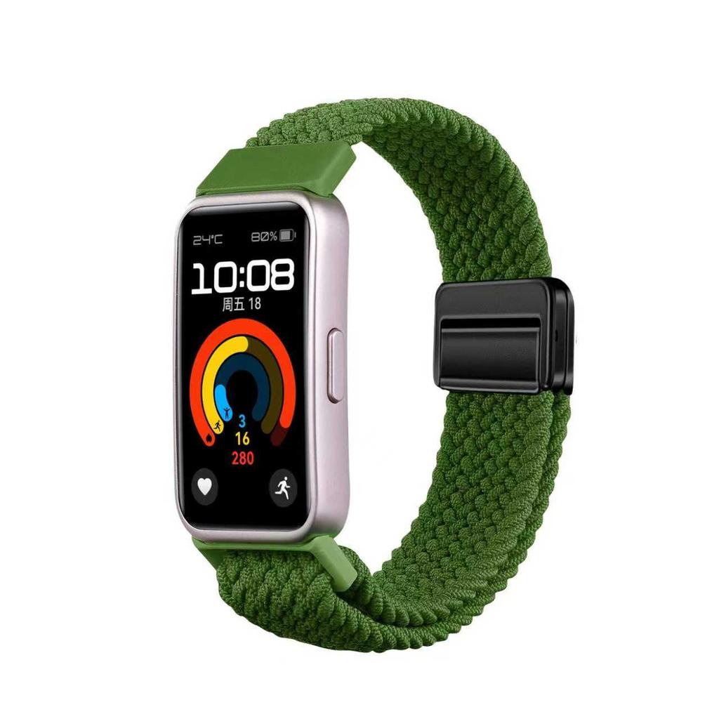 For Huawei Band 10/9/9NFC Smartwatch Accessories Wristband Sport Magnetic Braided Bracelet Correa for Huawei Band 8/8NFC Strap