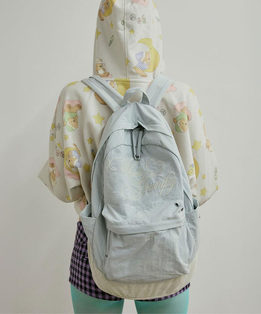 Sculptor Grumpy Girl Nylon Backpack Matt Sage