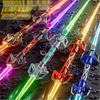 Influencer Luminous Double-Headed Laser Sword Toy - 2-in-1 Double-Edged Gift for Boys