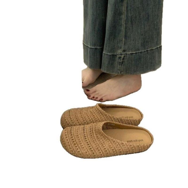 Perforierte Schuhe Atmungsaktive Zehenschützer Halbschuhe für den Weg zur Arbeit