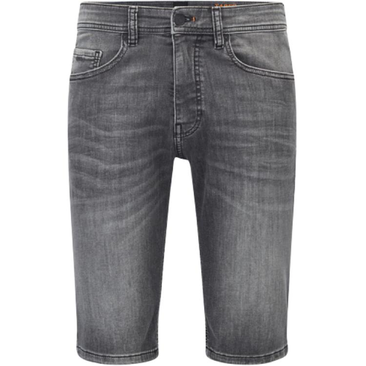 Hugo Boss SS22 Denim Shorts Men's Gray 50467768-038