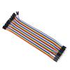 Meibaogu 40-Pin Copper Core Dupont Jumper Wire Ribbon Cable