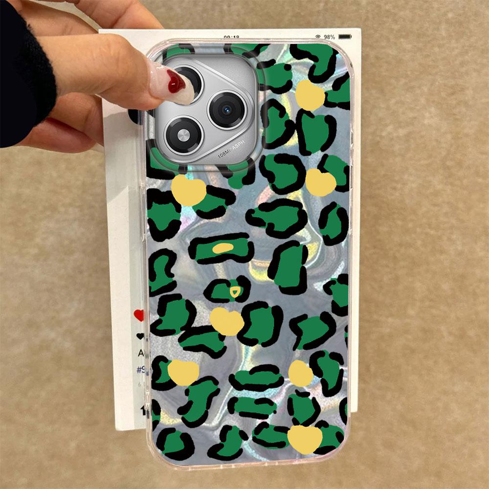 Leopard Print Water Texture Phone Case for Honor 400 200 Pro Magic7 6 5 Lite X9a X9c X8b X8a X8c Shell Silicone Back Soft Cover