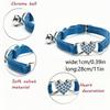 1pc Pet Collar With Rhinestone Heart & Bell Decoration, Cat Collar