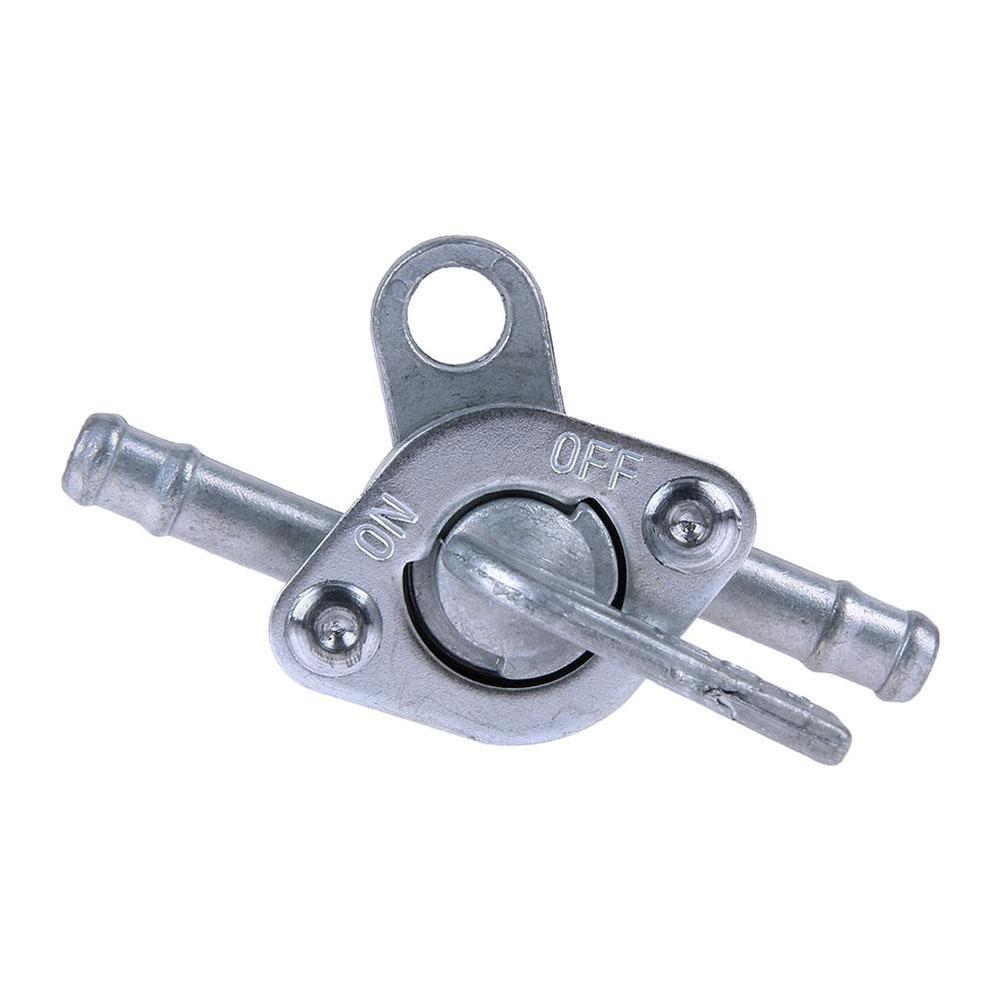 Rubinetto del serbatoio universale per moto, filtro, rubinetto di scarico, interruttore da 1/4" in linea, per olio, benzina e carburante, per bici