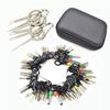 100Pcs Car Terminal Removal Repair Tools Electrical Wiring Crimp Connector Pin Extractor Kit Keys Automotive Plug Pullers