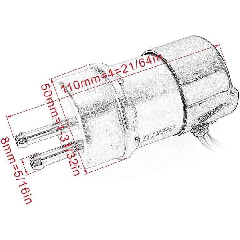 

Motorcycle Gasoline Petrol Fuel Pump for Suzuki RF 400 600 600RT RF 900 900R 900RV VZ 800 for Marauder GSX 1100G 1100