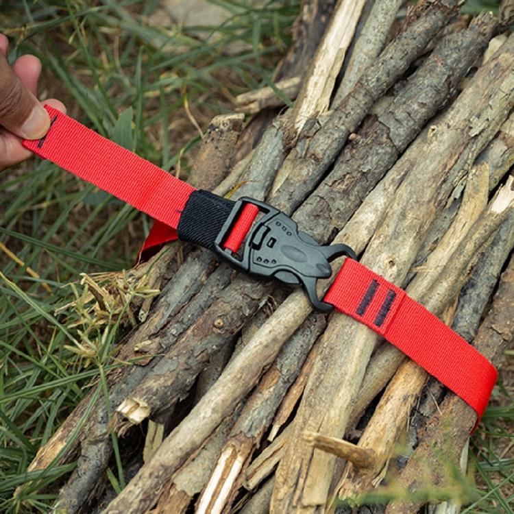 2Pcs Adjustable Cargo Tie Down Luggages Lashes Belt Strap Nylons Buckle Strap