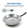 Tlakový hrnec Wok Pařák Knedlíky na Zeleninu Nerezová Ocel Konzervační Mřížka