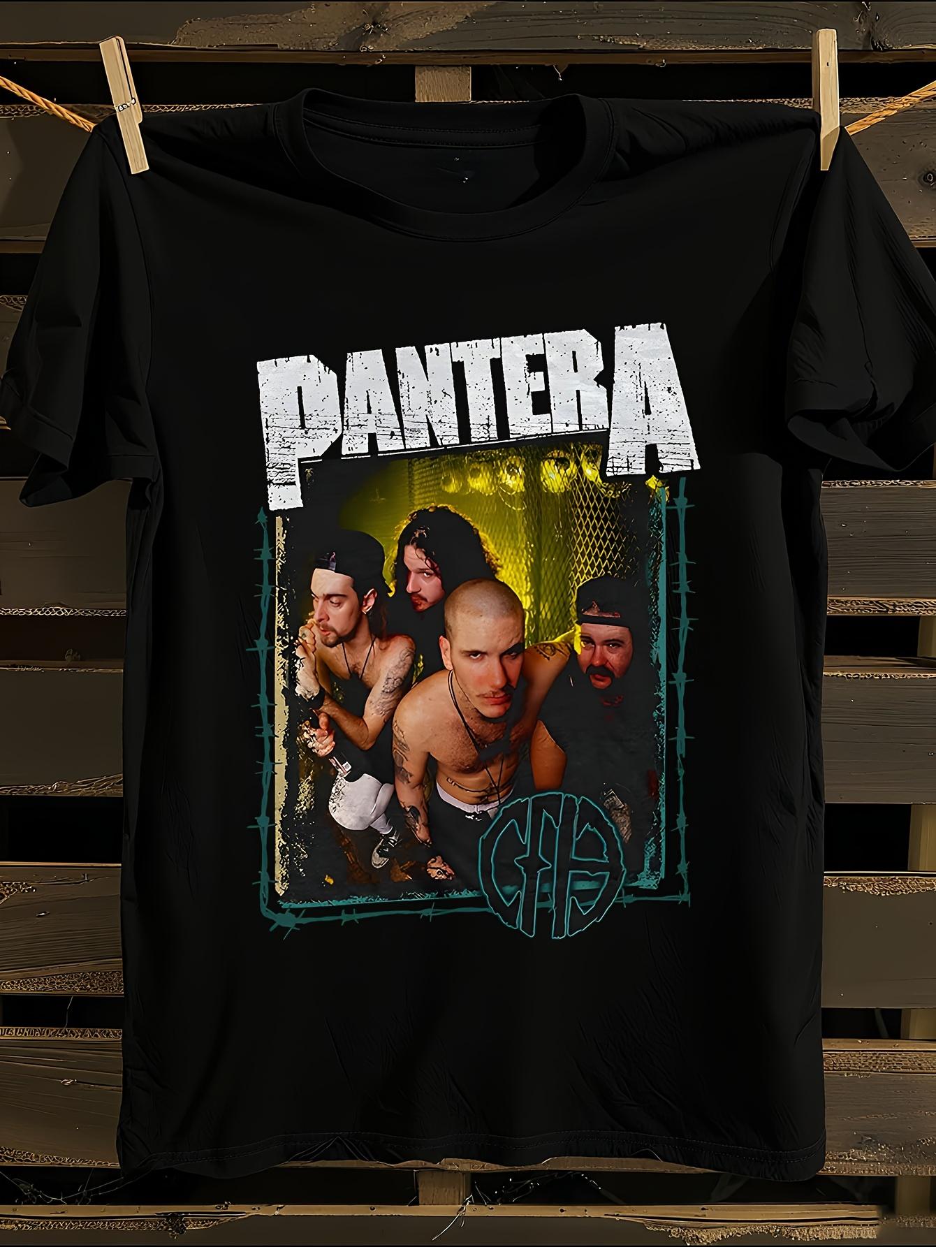 s Pantera Logo Members Graphic Tshirt M
