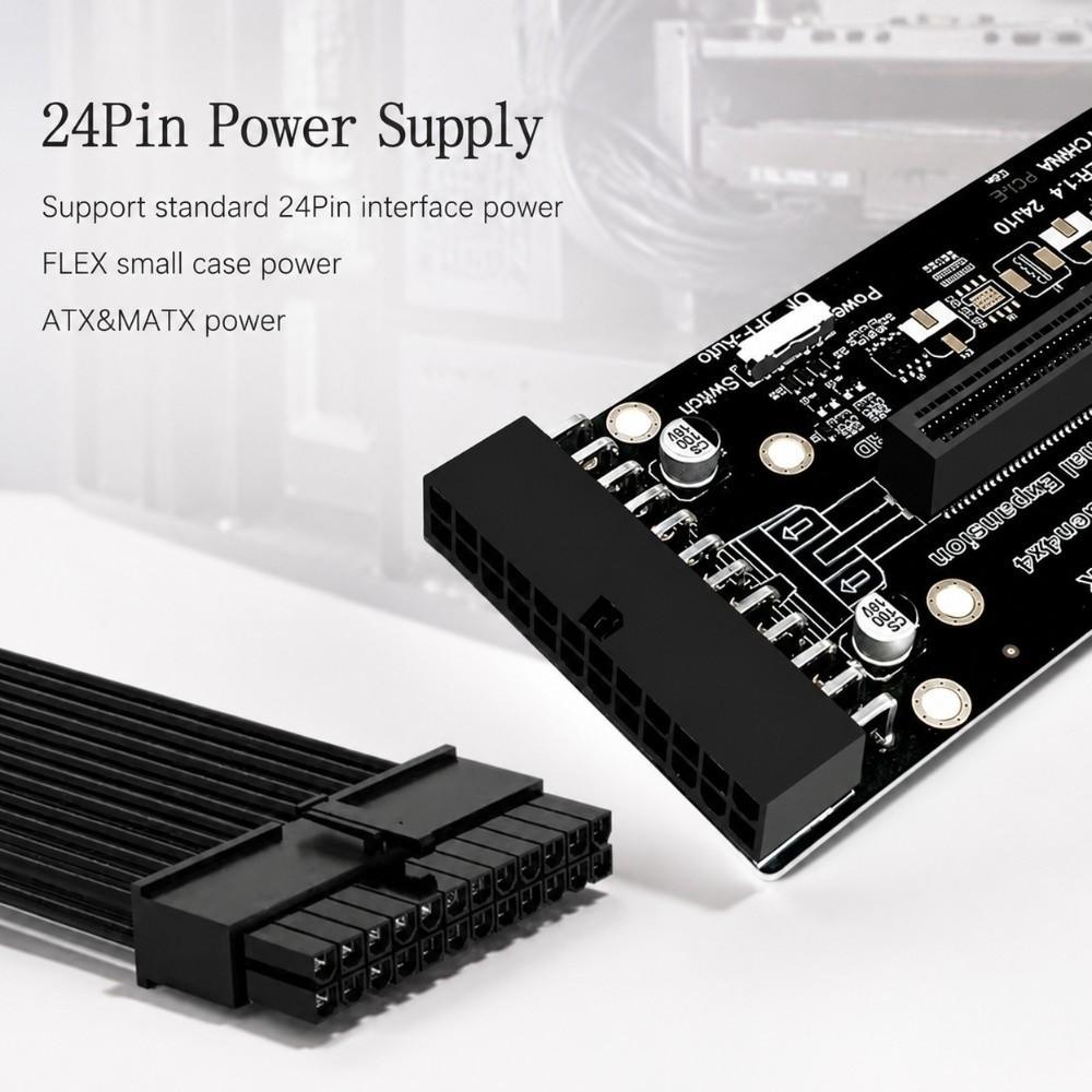 PCIe 4.0 X16 Interface External Graphics Adapter Card SFF-8612 To PCIe X16 Adapter For Desktop PC