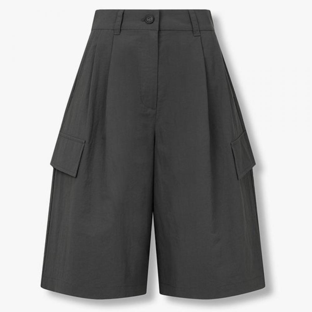 

Studio Tomboy Wide Fit Cargo Bermuda Pants 9176231985 dark grey/OS
