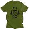 Custom No Pain No Gain T Shirts Men Pure Cotton Tee Tops Bodybuilding Fitness Gym Tshirts Casual Tshirt