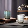 Hand-painted ceramic retro coffee cups creative kiln change infused wax aromatherapy cups master cups tea cups wheat tea cups