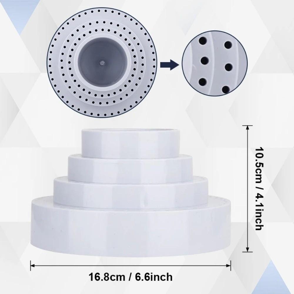 Portable Drill Bit Storage Case 360° Rotation Durable Grinding Tool Organizer Round Shape Rotating Tool Stand Tool Organization