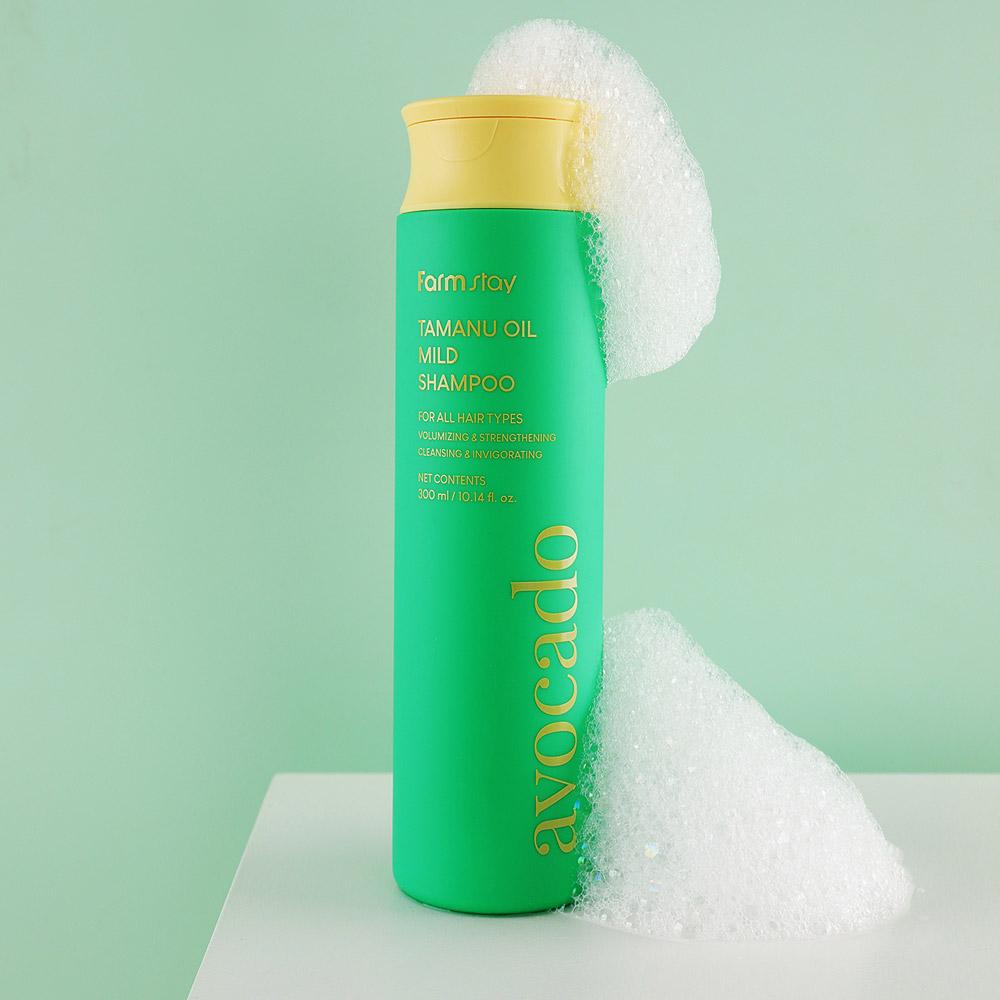 Farmstay Tamanu Oil Mild Shampoo Avocado 300ml