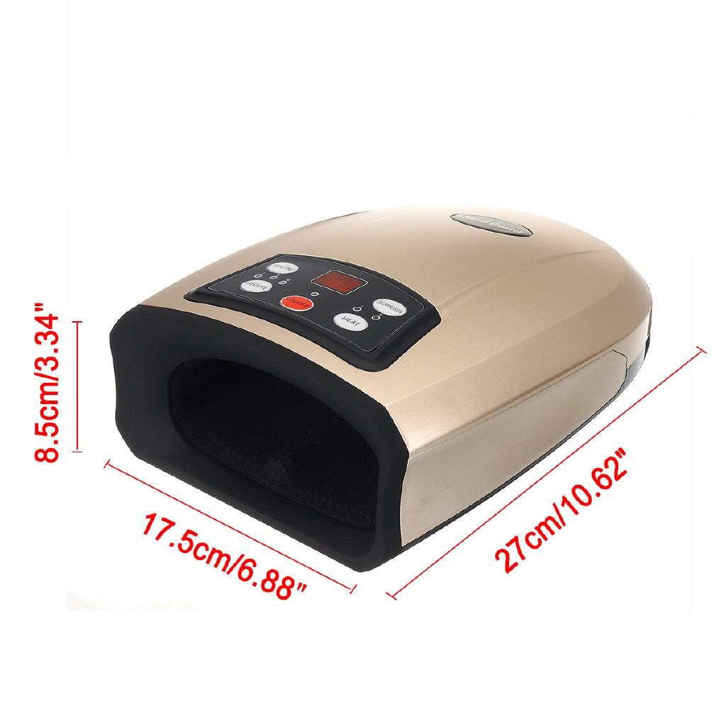 AC100-240V Air Compression Finger Massager Electric Heated Hand Massager Physiotherapy Equipment Pressotherapy Palm Massage Device