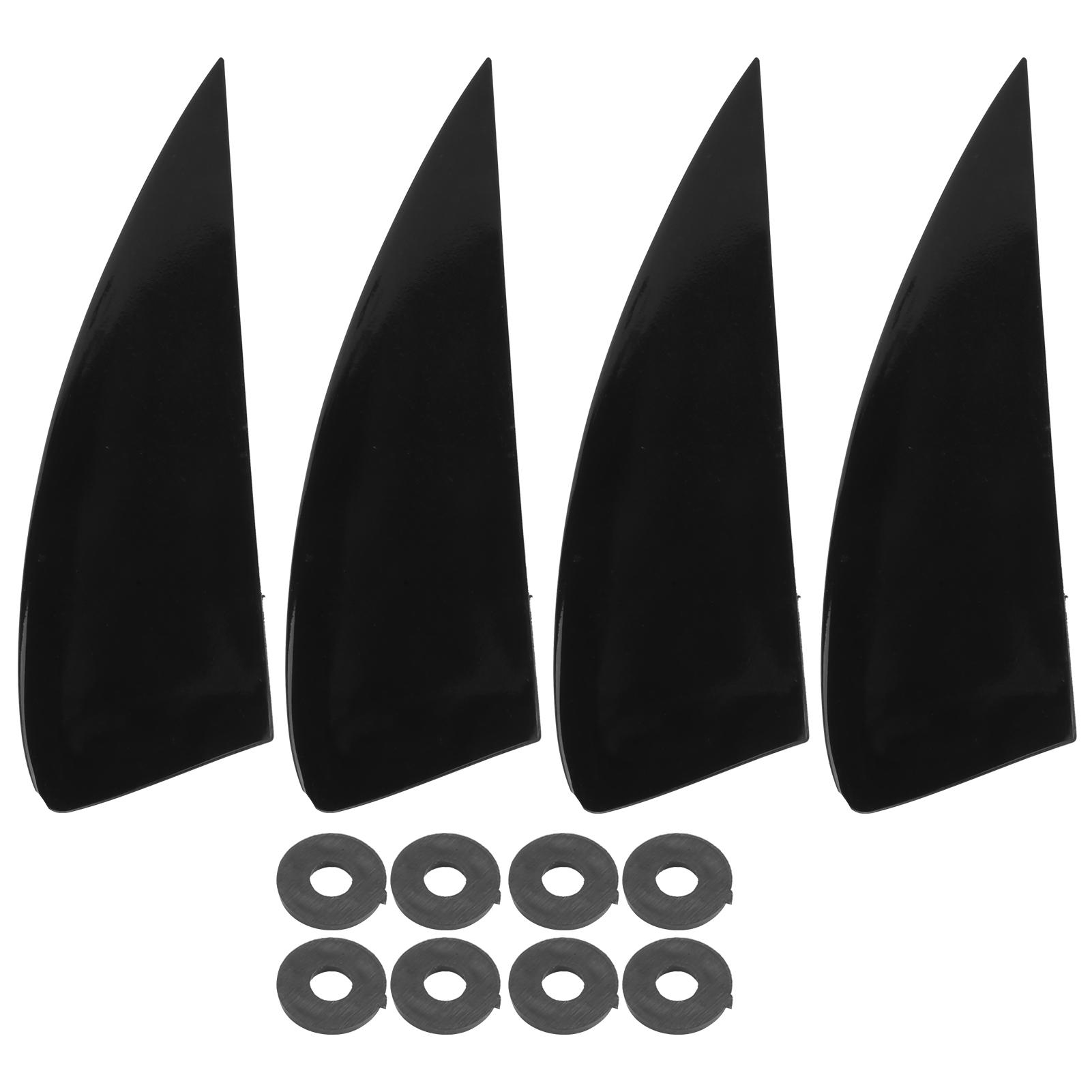 Vestidos Light 4Pcs Surfboard Fin Set Plastic Surf Sup Fins For Long Board Paddle Board Surfboard Tail