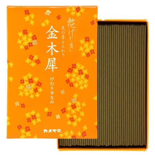 Kameyama Hanageshiki Osmanthus Scent, Large Value Pack, Approx. 200g, 440 Sticks, Low Smoke