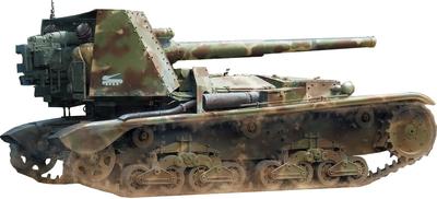 IBG 1/72 Scale Italian Semovente 90mm Anti-Tank Self-Propelled Gun M41M-90/53 Plastic Model Kit PB72131