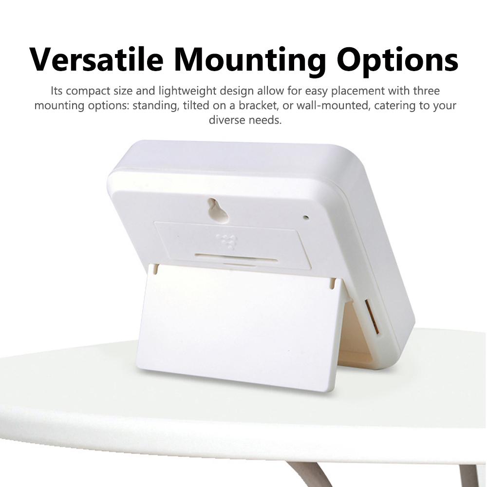 Digital Indoor Thermometer Hygrometer Home Accurate LCD Temperature Humidity Gauge Monitor with