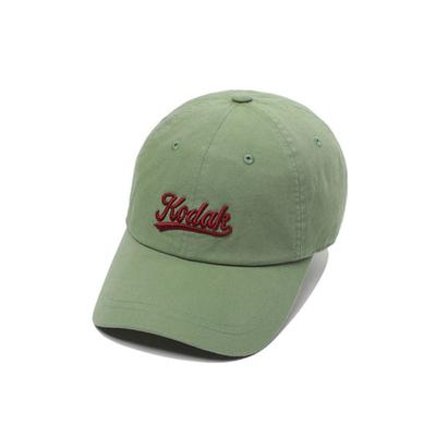 Kodak Apparel Lettering Relaxed Fit Ball Cap KHAKI