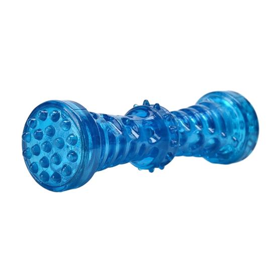Dog Squeaky Toys Sound Interactive Chew Toy with 360° Thorny Texture for Teeth Cleaning