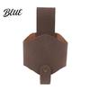 Portable Beverage Waist Hands Free Drink PU Holder Pouch Hanging Leather Holster Holder Belt Clip Pouch for Hiking Camping