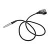 Durable Power Supply Solution D Tap to 0B 2 Pin Male Power Cable for Teradek Bolt Bond, Transvideo SmallHD 703Monitor
