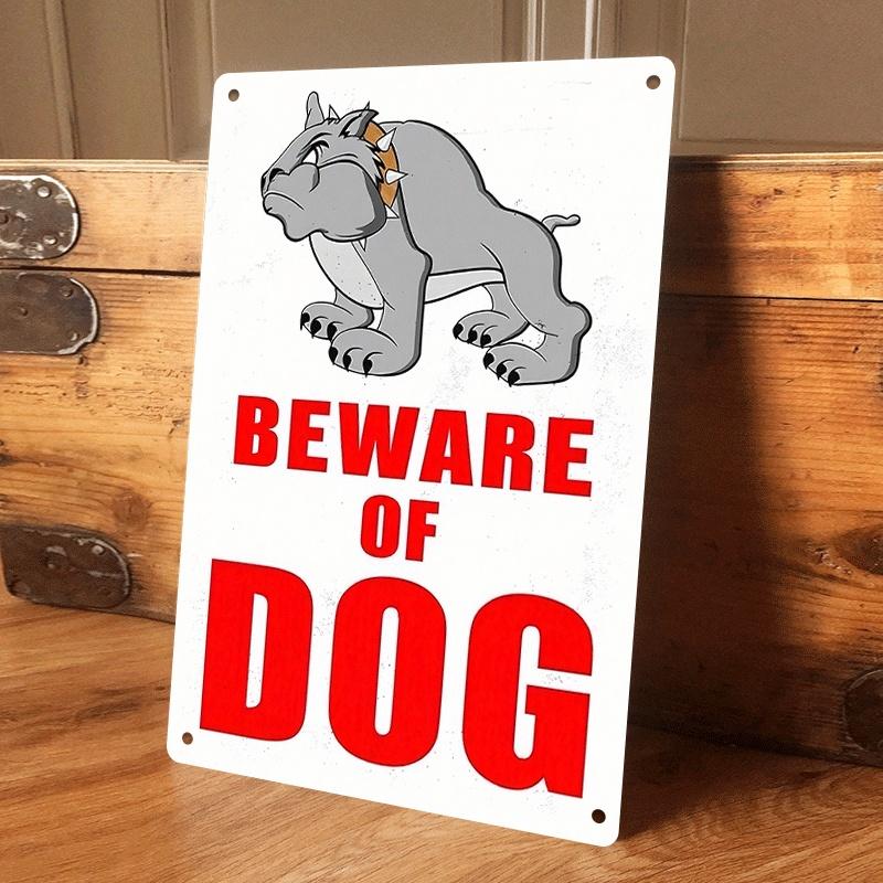 

1 piece Creative warning tinplate wall hanging, home decoration wall painting, outdoor decoration supplies, creative metal craft (as the picture,20x30cm)