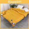 Solid Cotton Color Lightweight Duvet Quilt With Polyester Fill For Comfort Sleep