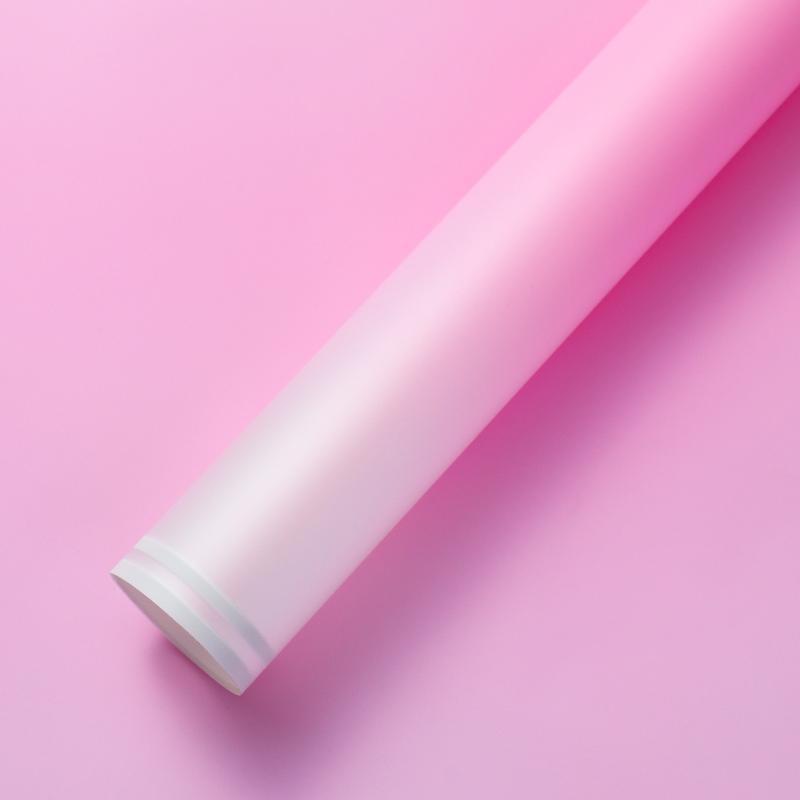 Flower Wrapping Paper Gradient Double Line Matte 56CM*56CM Crease Resistant for Proposal Bouquet Gift Packing Decor