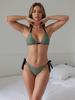 Women's Sexy Two-Piece Bikini Set - European & American Style, High-End Cross-Border Swimwear 2026