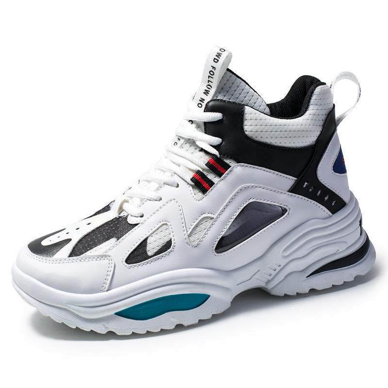 

Новая мужская спортивная обувь, модная сетчатая дышащая спортивная повседневная баскетбольная обувь 44