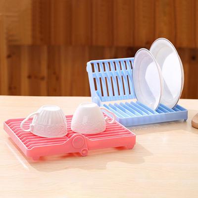 Kunststoff-Tablettregal, 20 x 15 cm, praktisches Geschirrregal, platzsparend, Abflussregale, 1 Set, Küchenzubehör