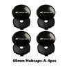 4Pcs 56mm/60mm Car Wheel Center Hub Cap Rim Cover For Jaguar XF XJ XE I-Pace E-Pace XFR XK S-Type F-Type X-Type PP20