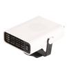 Car Heater 360 Degree Rotating Quick Heating Portable Cigarette Lighter Defogger Defroster for Truck 24V White