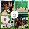 Pack of 10 Football Theme Pendant Keychains Featuring Soccer Cleats and Cloth Designs for Sports Enthusiasts and Daily Use