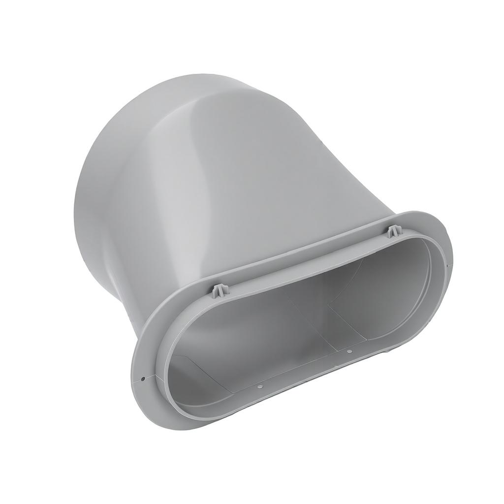 Portable AC Hose Oval Vent Adapter 5.9 Inch AC Hose Window Sealing Plate Connector for Mobile Air Conditioner