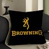 B-Browning Logo Pillow Anime Pillow Sofa Bed Head Pillow Cover Cushion Cover 45x45 Cm Fashion