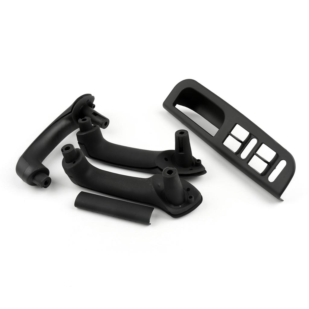 Black Interior Door Handle Trim Cover For VW  Passat Jetta Golf MK4 1998-2004
