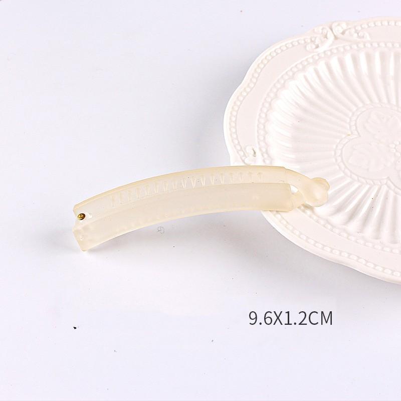 New Color Pan Hair Banana Clip Light Luxury Stone High-end Fashion Ponytail Clip Hair Accessories Hairpin