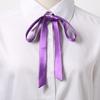 Hand-tied JK Bow Tie, Narrow And Versatile Bow Ribbon
