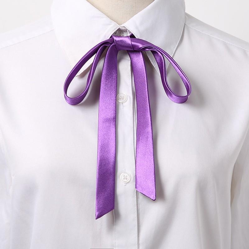 Hand-tied JK Bow Tie, Narrow And Versatile Bow Ribbon