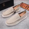 2023 Men Casual Shoes Slip On Outdoor Mens Sneakers Boat Shoes Driving Loafers Breathable Man Canvas Shoes