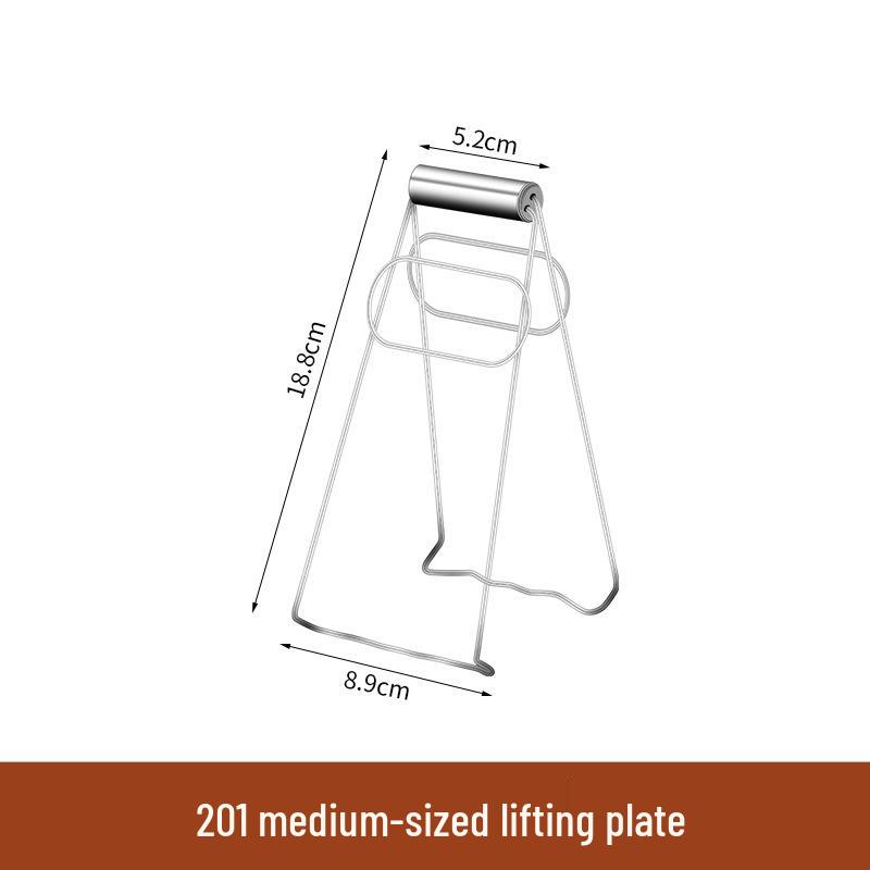 Stainless Steel Non-Slip Bowl and Plate Lifter Clip